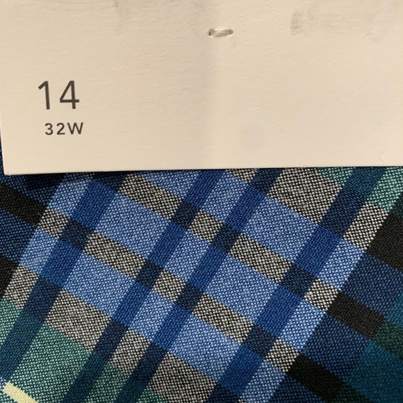 NWT American Eagle tartan, high-rise skirt, size 14 - Picture 5 of 10